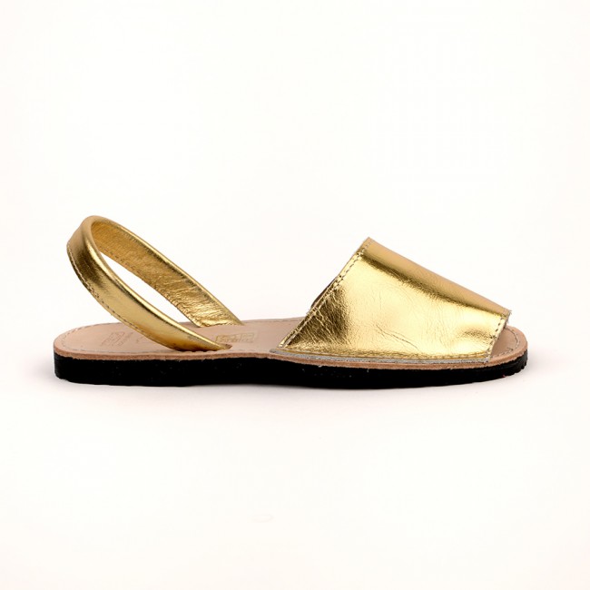7505 Gold Leather Spanish Sandals - £15.00 - Our Little Shoe Box – Baby ...
